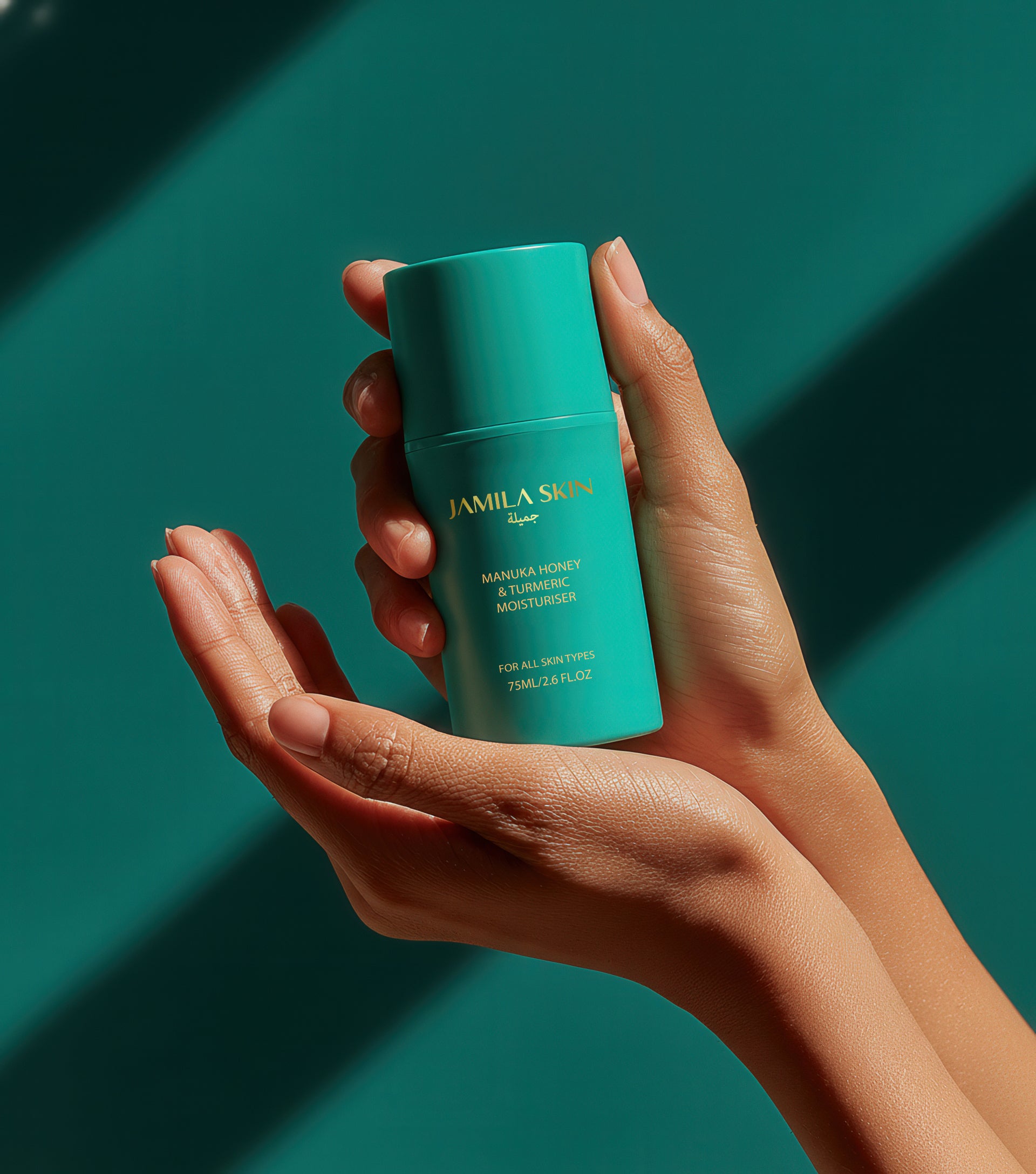 Natural Manuka Honey & Turmeric Moisturiser for Glowing Skin | Jamila Skin $79.99